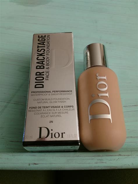 Dior foundation backstage